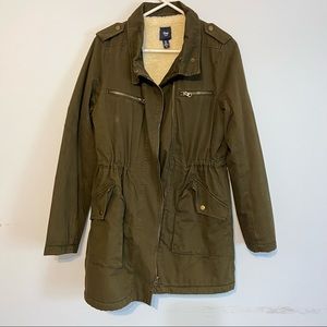 Utility Cozy Green Jacket